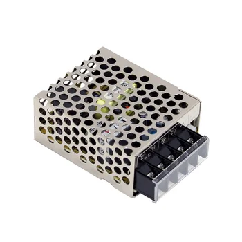 RS-15-24 Блок питания в защитном кожухе 24В, 0,625А, 15Вт Mean Well